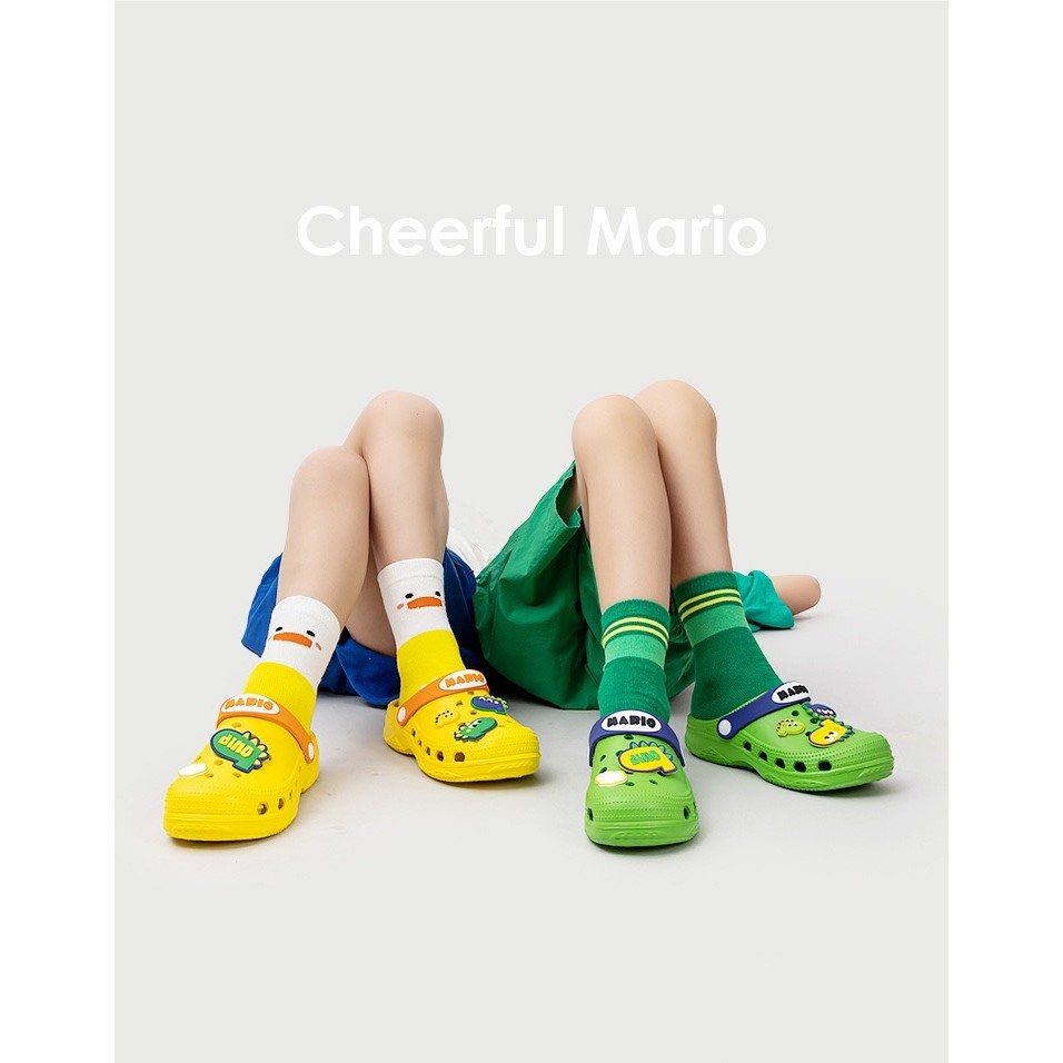 รองเท้าแตะ Croc Sac Mario 13cm-20cm [ของแท้] - รองเท้าเด็ก - รองเท้าเด็ก
