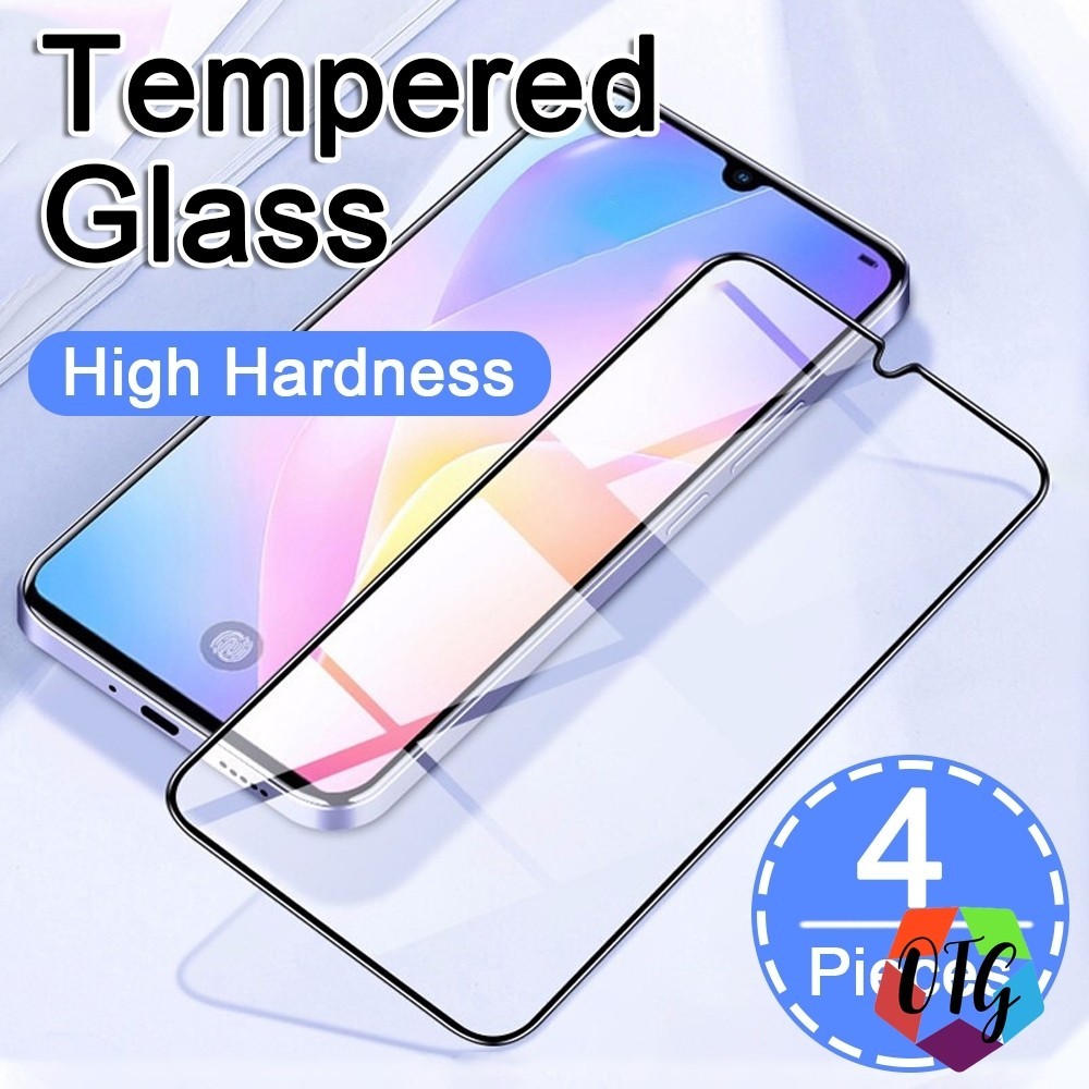 4ชิ้น ฟิล์มกระจก for Vivo V23 5g V19 V20 Pro V21 V23e V25 V17 V15 Pro V29e V27e V30 Lite 1 บาท เต็มจ