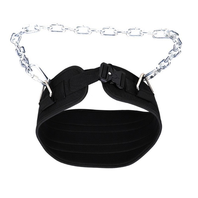 To Dip Belt เข็มขัดถ่วงน้ําหนักพร้อมโซ่สําหรับ Pullups Gym Lifting Belt สําหรับ Powerlifting