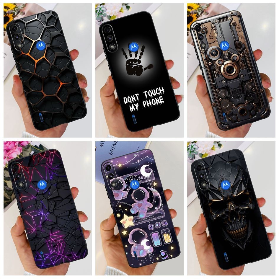 สําหรับ Infinix สมาร์ท 4 กรณี X653 X663 กันกระแทกน่ารักการ์ตูนซิลิโคนสีดํานุ่มเคสโทรศัพท์สําหรับ Infinix สมาร์ท 4C X653C ปลอก