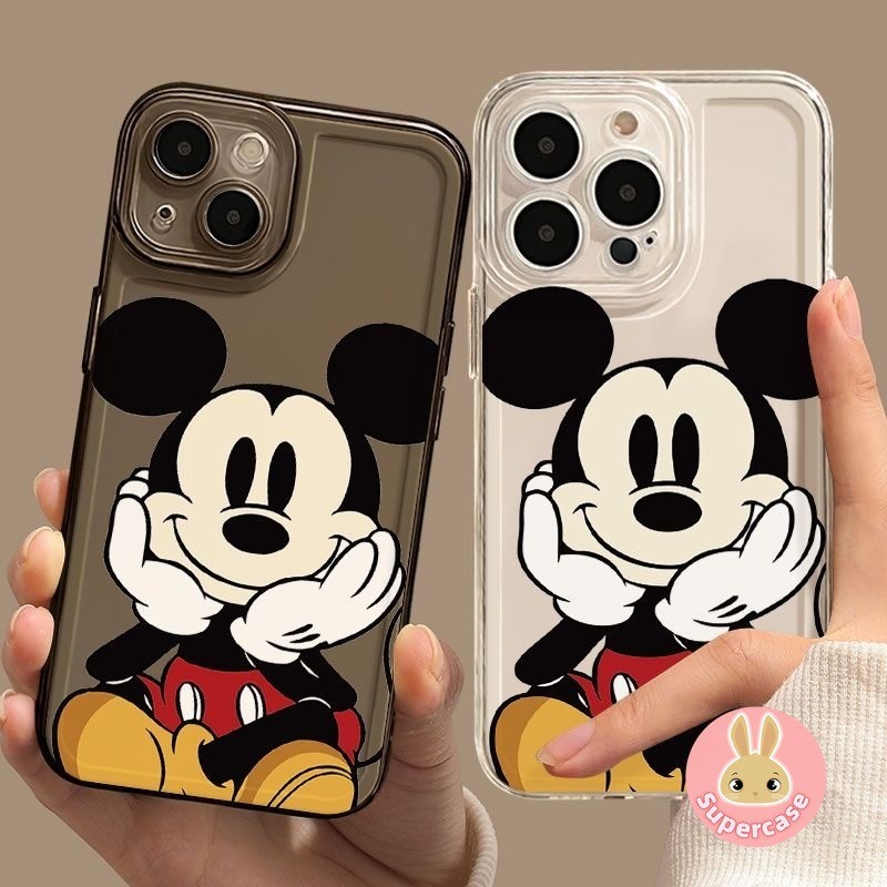 น่ารักการ์ตูนมิกกี้เมาส์ปลอกสําหรับrealme GT Neo Neo Neo5 SE Neo3 Neo2 Neo3T Neo2T GT2 Explorer Master Pro GT3 GT5 Proโปร่งใสปกอ่อนใสกันกระแทกนุ่มกรณี