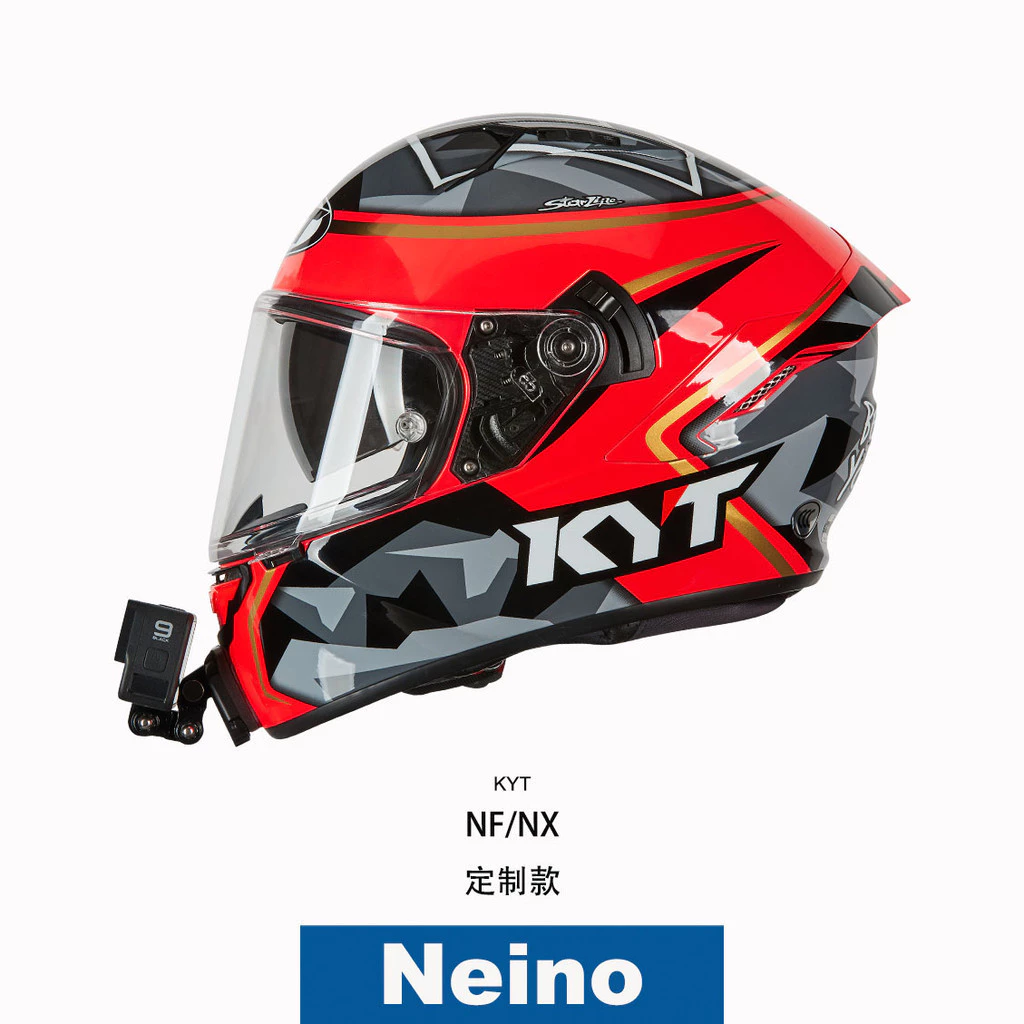 ของแท้ตรงรุ่น kyt nf KYTฐานยึดกล้องหมวกกันน็อค GoPro ขายึดกล้องติดหมวกกันน็อค แผ่นติดหมวกติดตั้งกล้อง action cam