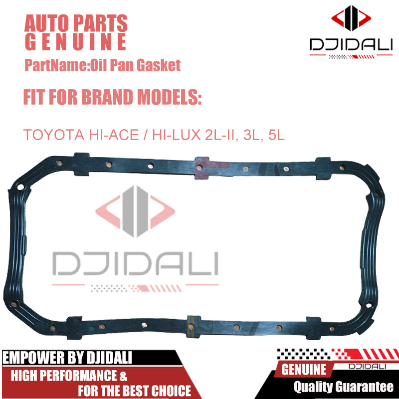 ปะเก็นกระทะน้ํามันสําหรับtoyota HI-ACE / HI-LUX 2L-II, 3L, 5L (WIDER COLLAR) (RUBBER)