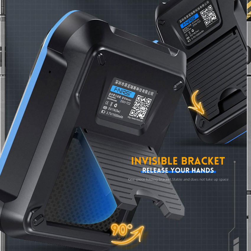 เครื่องทดสอบสัญญาณออสซิลโลสโคป FNIRSI DSO-TC3 3ใน1 มัลติฟังก์ชัน จอ TFT 2.4นิ้ว 、เครื่องทดสอบสัญญาณดิจิตอล 3ใน1 สำหรับอิเล็กทรอนิกส์ จอแสดงผล TFT พร้อมแบตเตอรี่ - รูปที่ 7