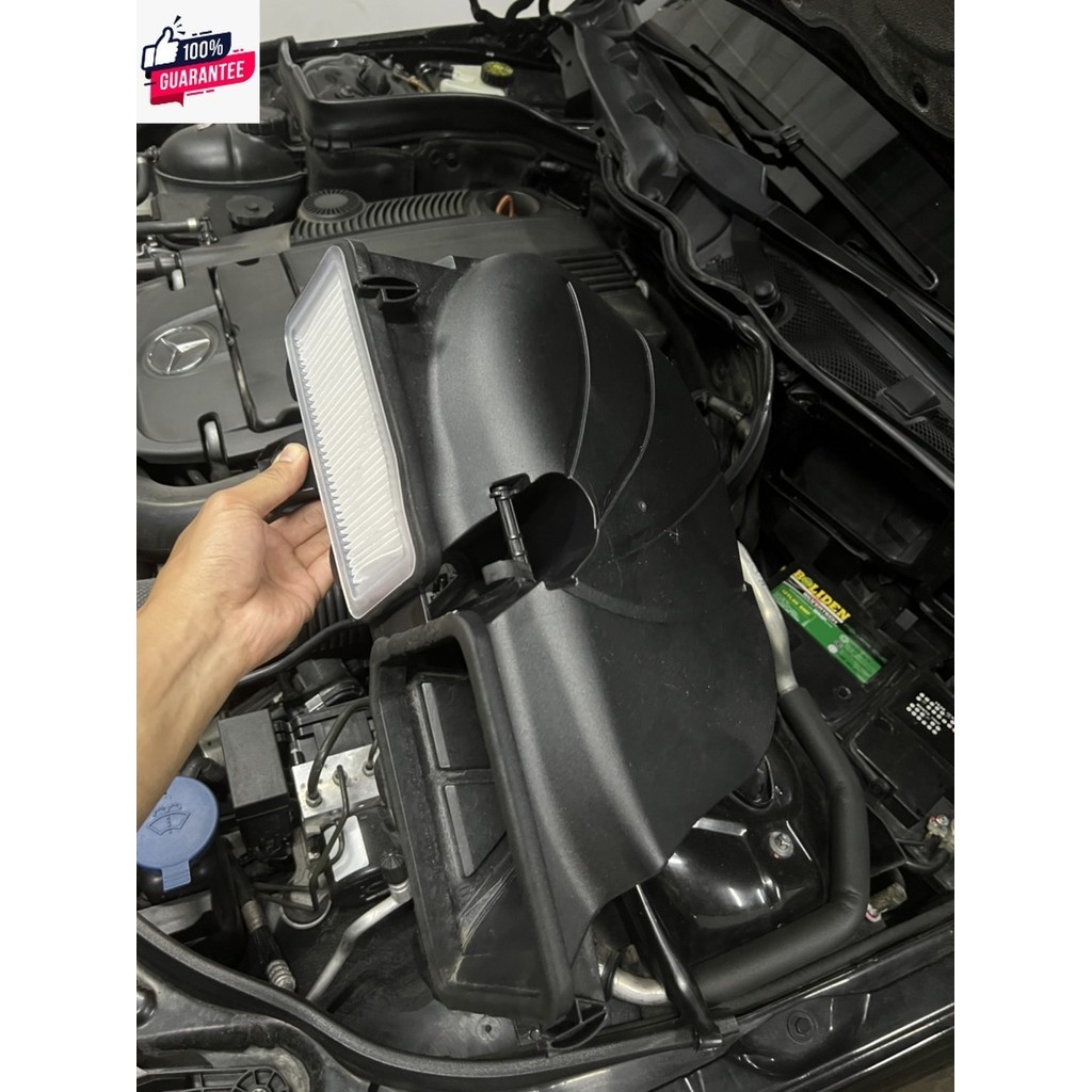 กรองแอร์ในห้องเครื่อง Benz W204 W207 W212 W218