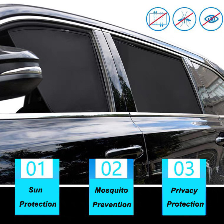 แนะนำ ผ้าม่าน ผ้าม่านรถบังแดดสําหรับ Isuzu MU-X RF MUX 2014-2020 รถหน้าต่างด้านข้างบังแดดกระจกแม่เหล็ก Sun Shade พลังงานแสงอาทิตย์ Parasol เด็กผ้าม่าน ราคาพิเศษ มีเก็บเงินปลายทาง