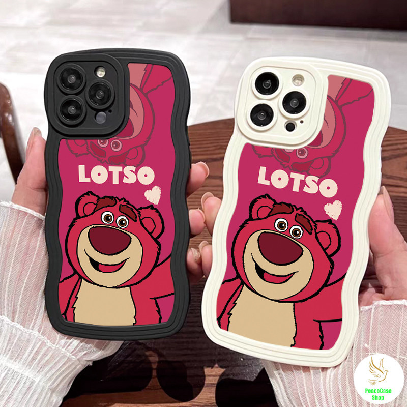 COD-ในไทย น่ารักตุ๊กตาหมีสตรอเบอร์รี่ TPUซิลิโคนเคส สําหรับ IPhone 11 XR 7 8 Plus 15 14 13 12 Pro MAX X XS MAX SE