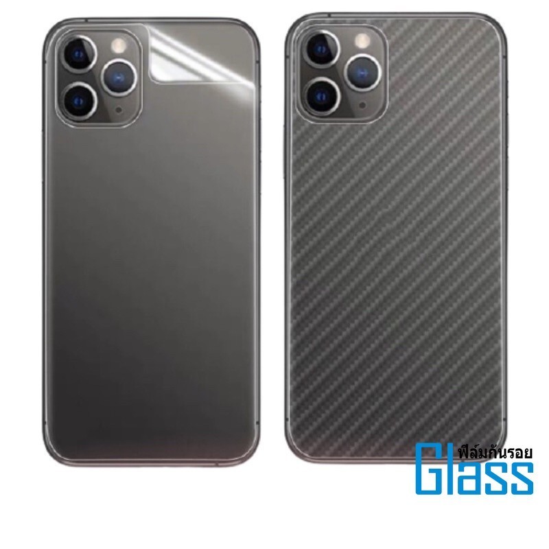ฟิล์มกระจกหลัง ใส สำหรับ iPhone 17 16 15 14 13 12 11Pro Max For iPhone X XR XS Max 6s 6 7 8 Plus 13 
