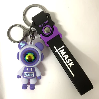 พวงกุญแจหมีน้อย น่ารัก การ์ตูน จี้กระเป๋านักเรียน จี้แฟชั่น Key chain ของขวัญวันเกิด