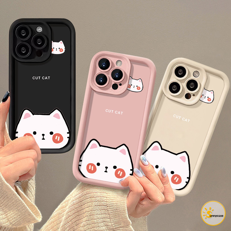 เคสนิ่มลายแมวน่ารัก เข้ากันกับ Samsung A05s A05 A15 A03s A23 A32 A21s A12 A14 A24 A25 A13 A52 A20s A50 A30 A02s