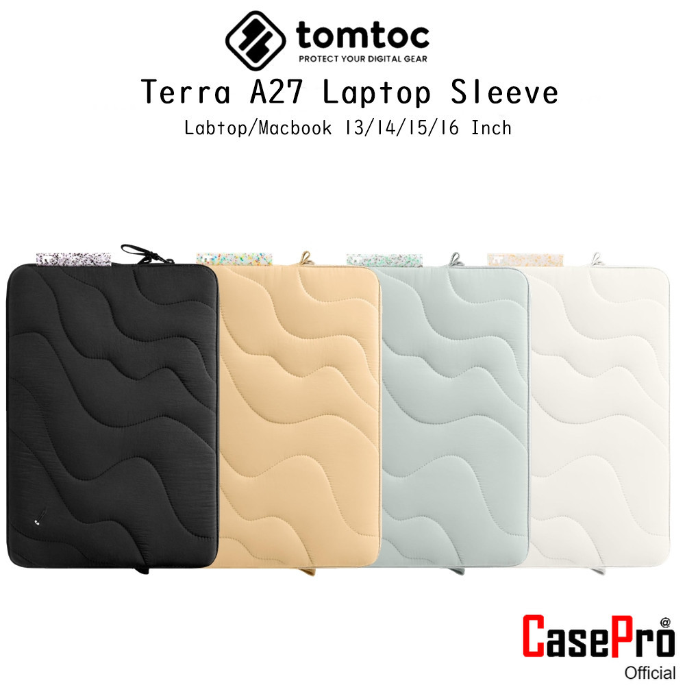 Tomtoc Terra A27 Laptop Sleeve ซองกระเป๋าเกรดพรีเมี่ยม สำหรับ Labtop/Macbook 13/14/15/16 Inch