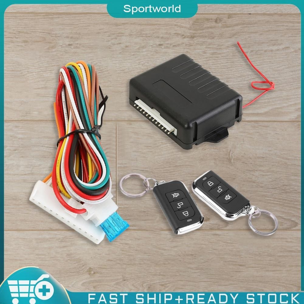 ❀Sportworldin Stock Car Remote Central Door Lock Kit Auto Keyless Entry Alarm System 410/T207 AU