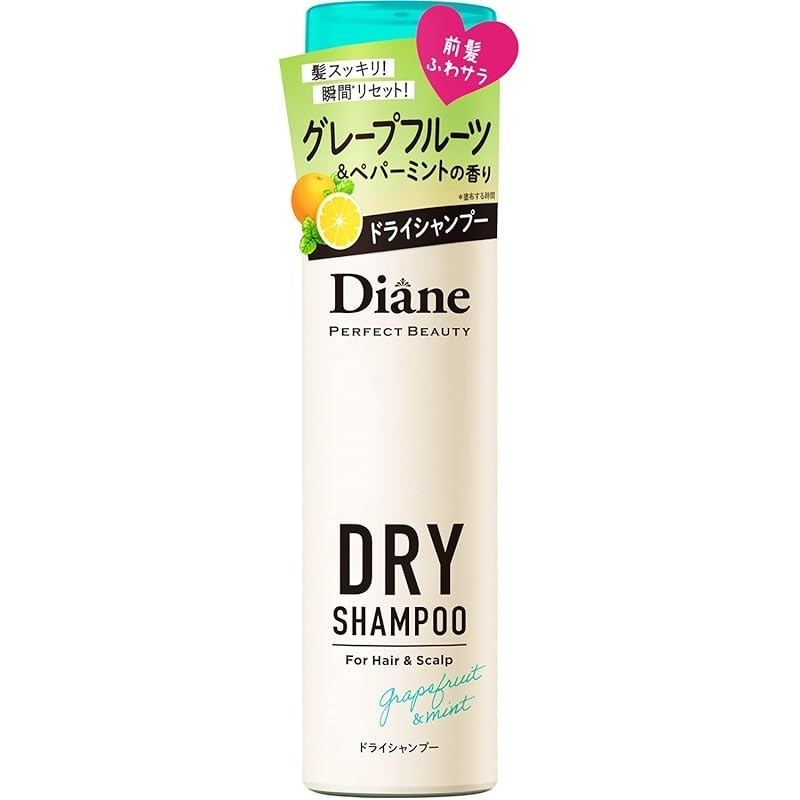 Dry Shampoo Grapefruit & Peppermint Scent - Diane Perfect Beauty
