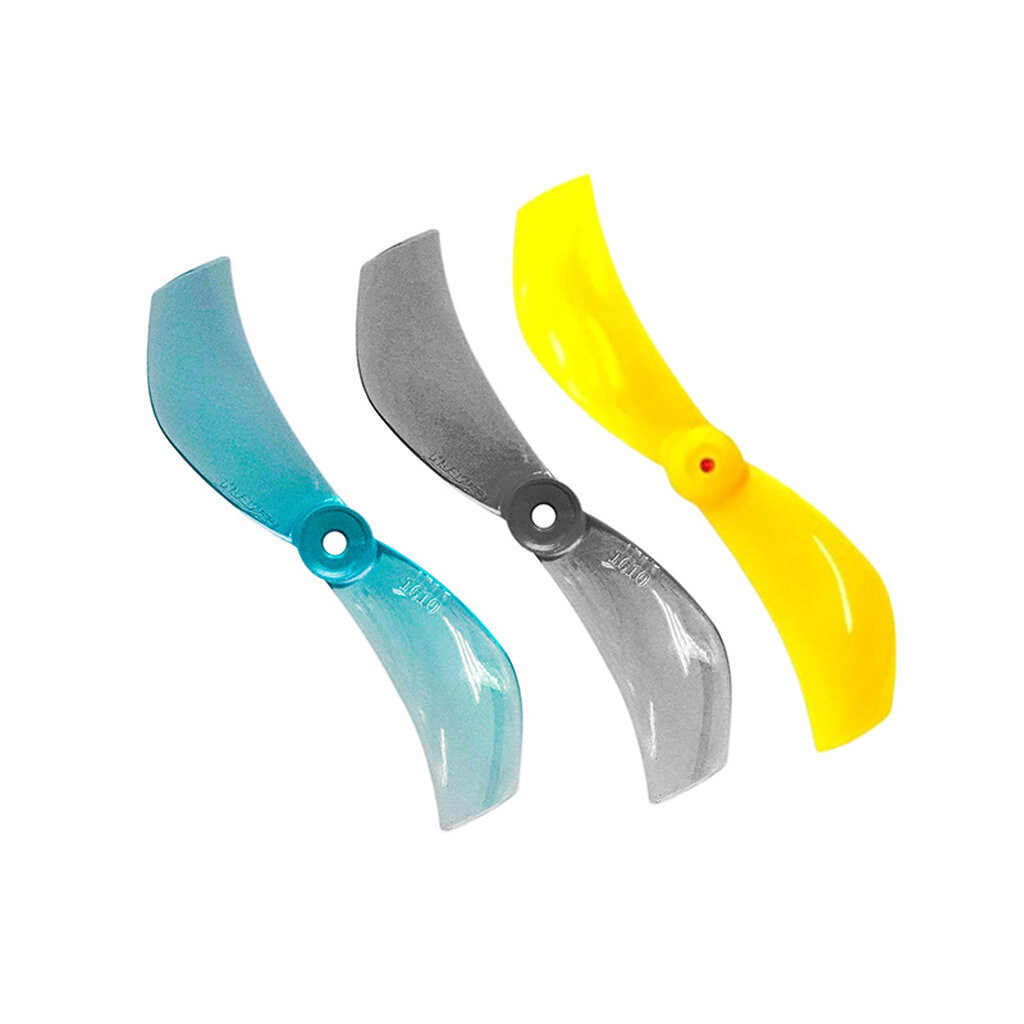 1.6-G3 Gemfan 1610 40mm 2 Blade Propeller - 1.5mm Shaft 1ชุด 8ใบพัด fpv racing drone ใบจิ๋ว Tiny whoop โดรนซิ่ง