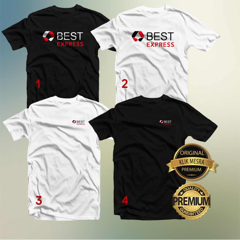 BEST EXPRESS เสื้อยืดผู้ชายผู้หญิงแขนสั้นแขนยาว