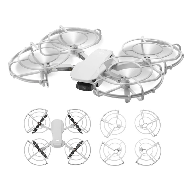 Enclosed ใบพัดยามสําหรับ DJI Mini 4K/Mini 2/Mini 2 SE/Mavic Mini/SE โดรนใบพัดป้องกันปีกอุปกรณ์เสริม