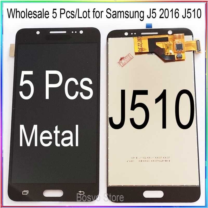 Wholesale 5 Pieces/Lot for Samsung J5 2016 J510 LCD screen display with touch assembly