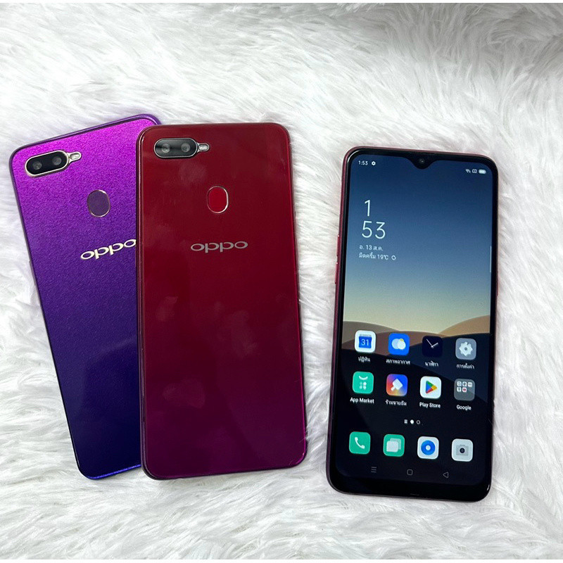 Oppo F9 ของแท้ไทยมือสอง Ram 6 rom 64 GB Android 8.1 ฟรีแท่นชาร์จ