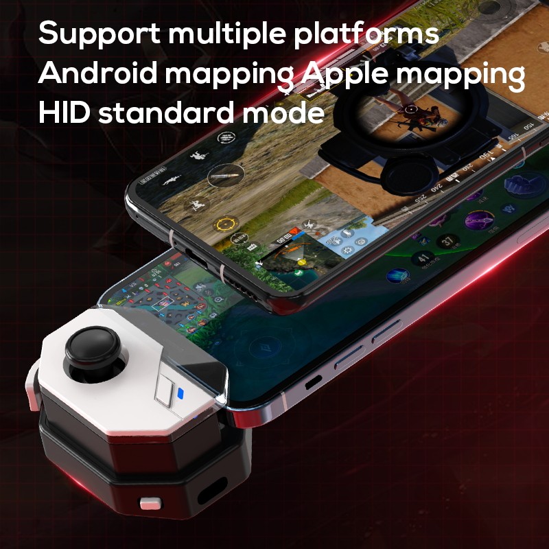 เมจิก MB02เกมมือถือจอยสติ๊ก HID MFI รุ่น Gamepad สำหรับ Android และ iOS ควบคุมจับ TYPE-C /usb/ บลูทูธการเชื่อมต่อ