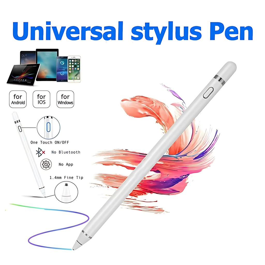 Stylus Pen ปากกาสไตลัส สําหรับ Android ios Windows Touch Pen /โทรศัพท์ /แท็บเล็ต ปากกาทัชสกรีนสไตลัส ปากกาทัชสกรีน