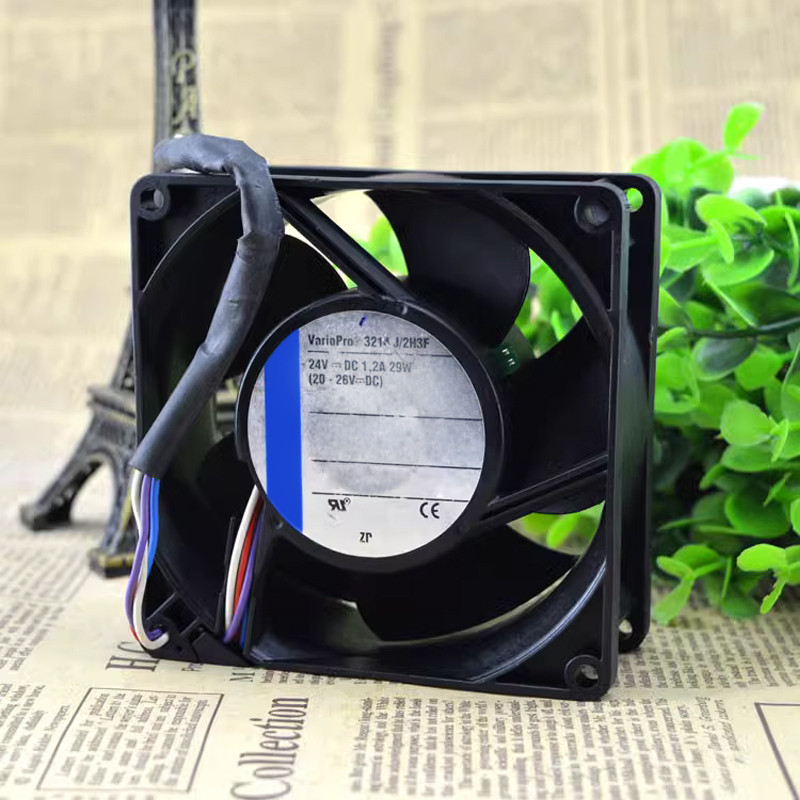 9038 9 ซม.Double Ball 24V1.2A 29W พัดลมอินเวอร์เตอร์ 3214J/2H3F