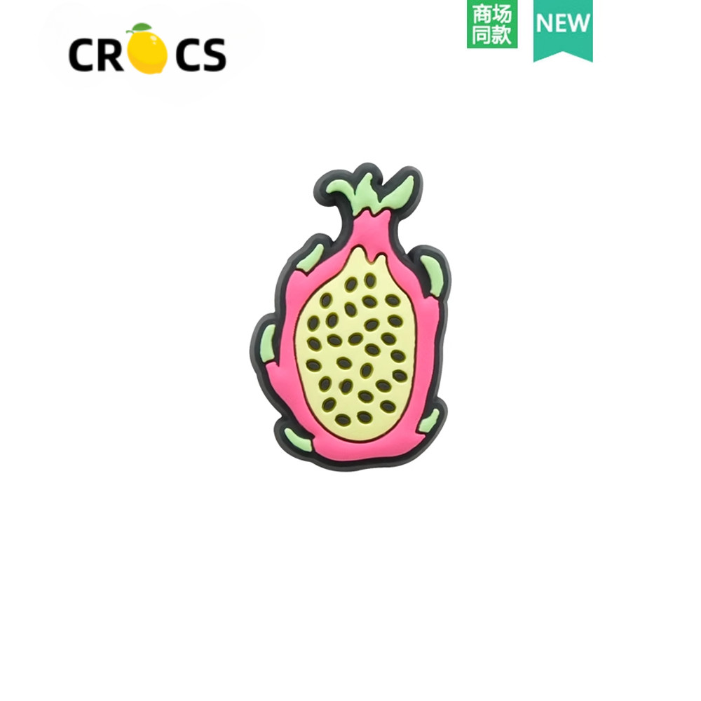Crocs jibbitz charms crocs รองเท้าอุปกรณ์เสริม High-End Sense รองเท้าหัวเข็มขัดอุปกรณ์เสริมการ์ตูนแตงโมกล้วยรองเท้าดอกไม้เหมาะสําหรับ crocs