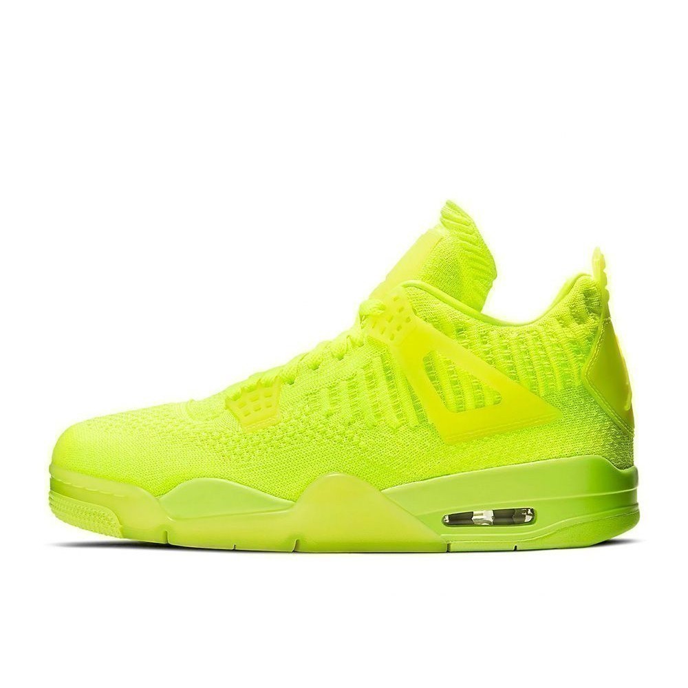 NIKE AIR JORDAN 4 RETRO FLYKNIT VOLT Sneakers AQ3559-700 Unused AQ3559-700