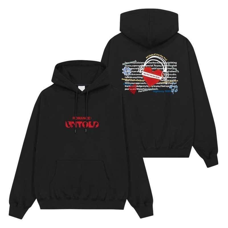 2024 อัลบั้ม ENHYPEN ROMANCE UNTOLD Merch Hoodie ผู้ชายและผู้หญิงเกาหลีแฟชั่นหลวมพิมพ์เสื้อกันหนาว Vintage ฤดูใบไม้ผลิแล