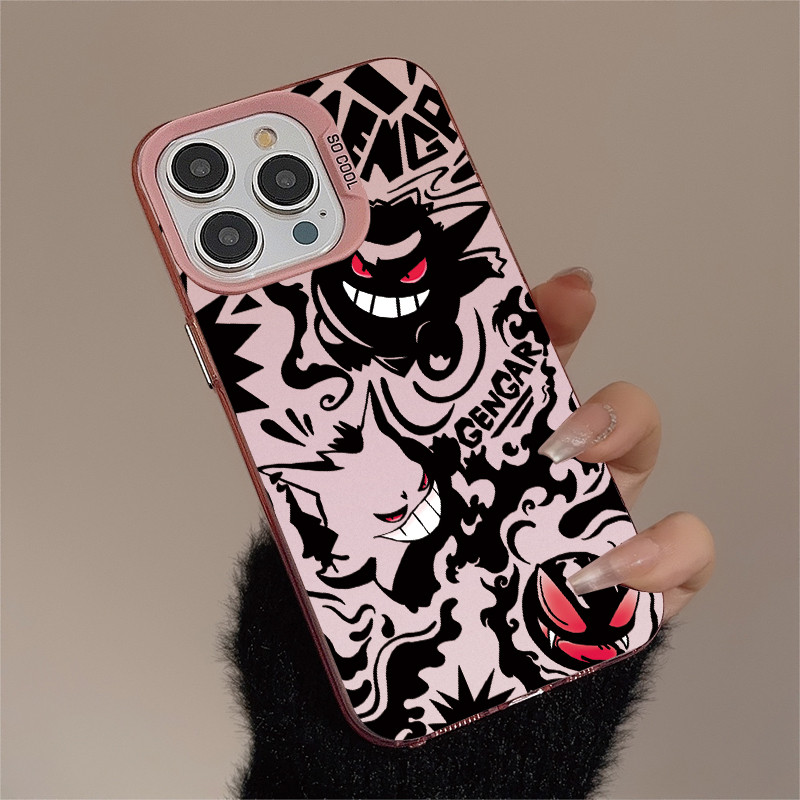 Gengar Pokemon เคส Oppo A38 A15 A12 A3s A5 A7 A16 A17 A35 รูปที่ 5