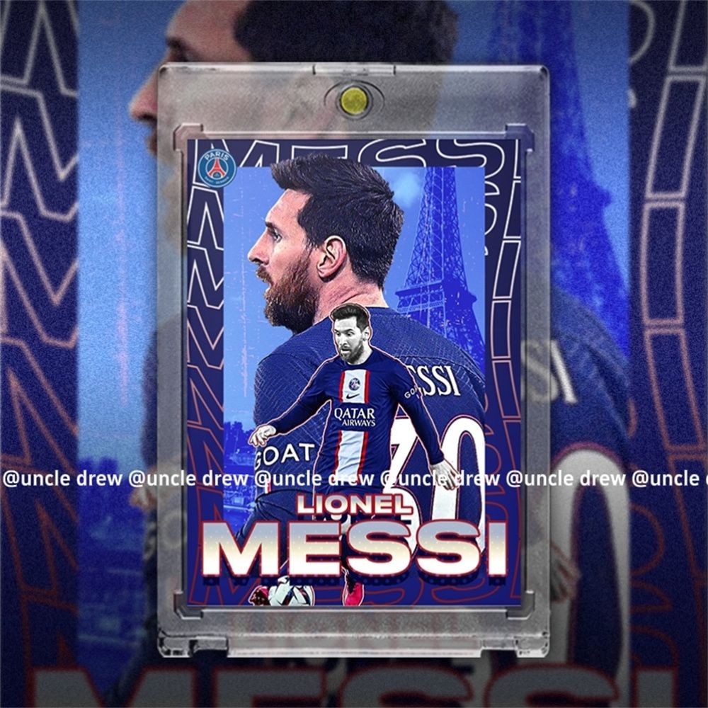 Messi Paris Saint-Germain อาชีพ 20 Series โฮมเมดพัดลมคอลเลกชันลายเซ็น Ball Star Card