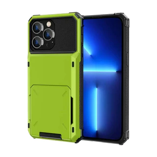 2 In 1 Flip Wallet Card Holder ID Slotเคสโทรศัพท์สําหรับiPhone 17 Pro Max16 15 14 13 12 11 Pro Max Plus Heavy Duty Drop Protection Hardปกหลัง