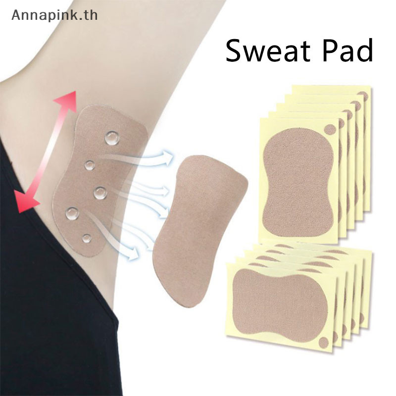 Annapink.th Antiperspirant Underarm Dress Sticker Armpits Sweat Pads Summer Deodorant Patch EN
