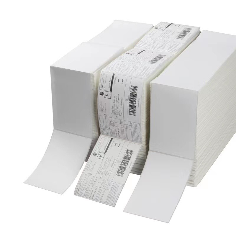 [เต็มกล่อง10,000แผ่น] สติ๊กเกอร์นำความร้อน 100x150 ป้ายบาร์โค้ด กระดาษปก สติ๊กเกอร์ฉลากกระดาษความร้อน