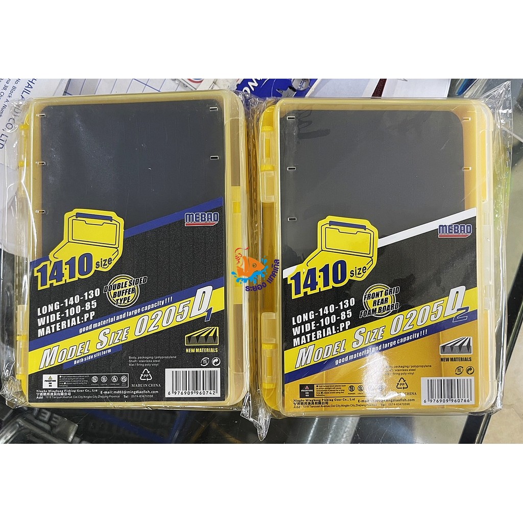 กล่องอุปกรณ์ MEBAO Model 1410 D1&D2&D3 ใส่ได้ 2 ด้าน พกพาสะดวก