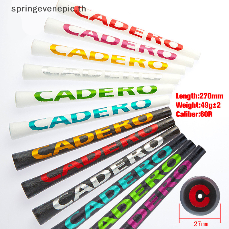 Springevenepic CADERO 2X2ENTAGON Standard Golf Grips Transparent Club Grip 12 สีใหม่