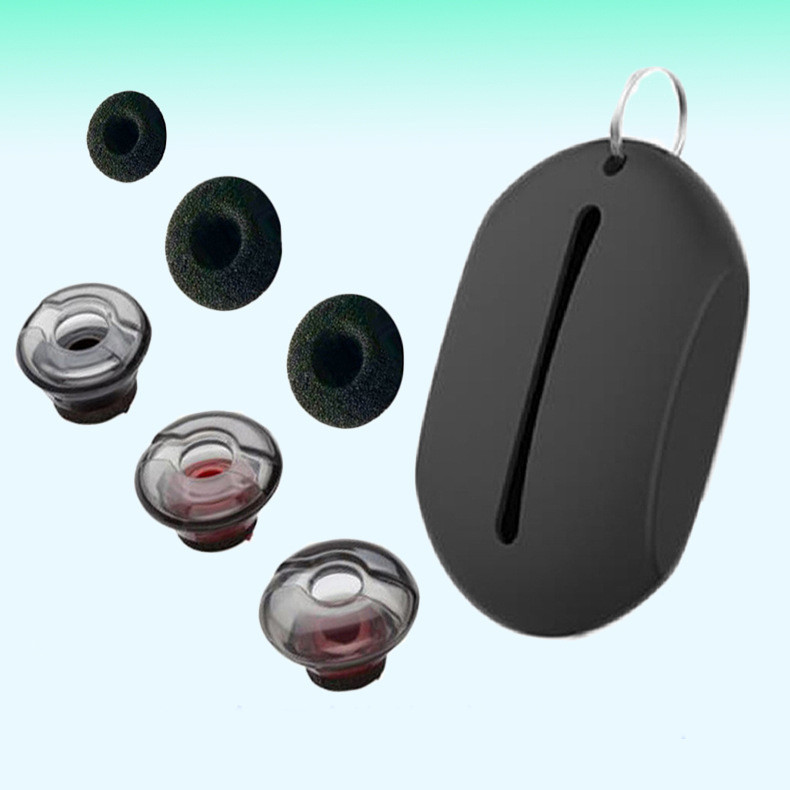 6 ชิ้น Eartips สําหรับ Plantronics Voyager 5200 ชุดหูฟัง, S/M/L 3 ชิ้น Soft Gel เคล็ดลับหูและ 3 ชิ้นโฟมฝาครอบเคล็ดลับ, Fit สําหรับ Plantr 5200, Earbuds เคล็ดลับชุดชุดหูฟัง