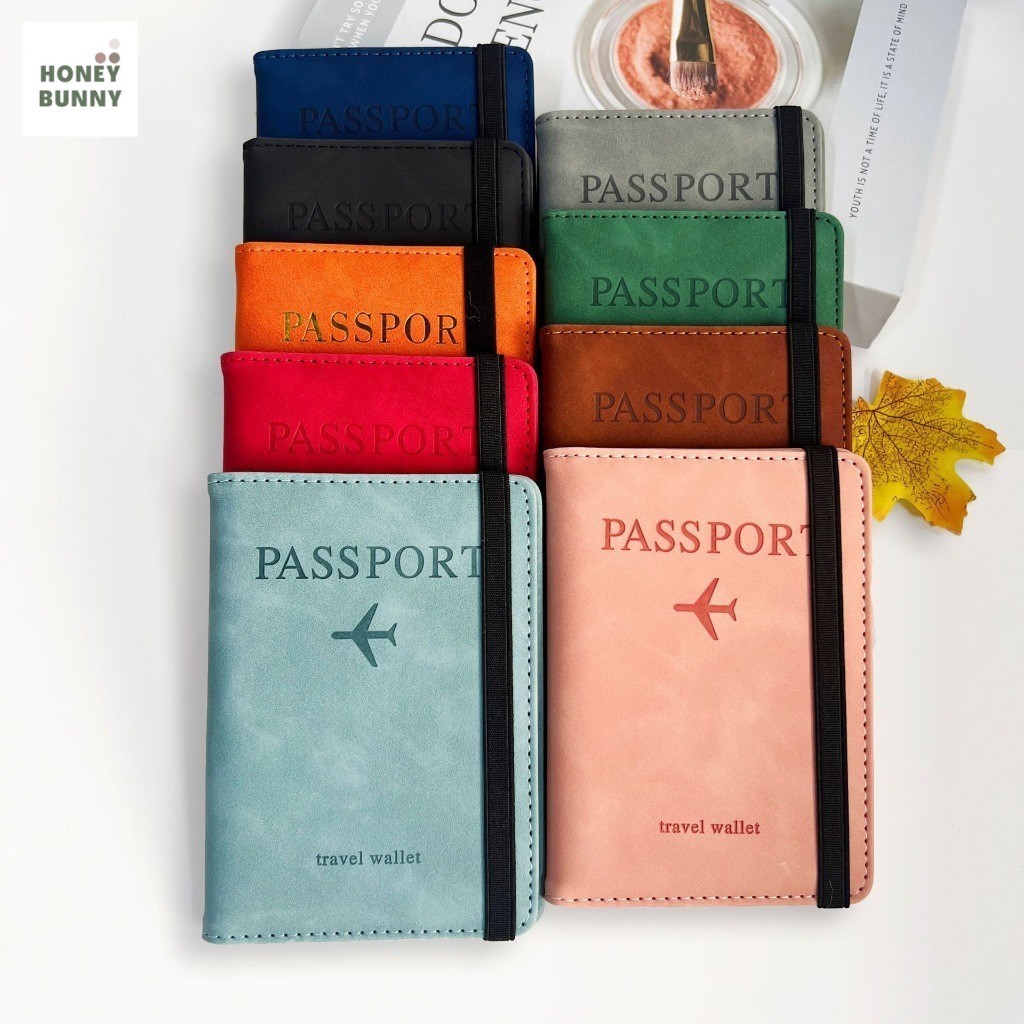 ที่ใส่พาสปอต Passport พาสปอต แบบหนังและแบบใส ป้องกันฝุ่น สิ่งสกปรก พร้อมส่งจากประเทศไทย