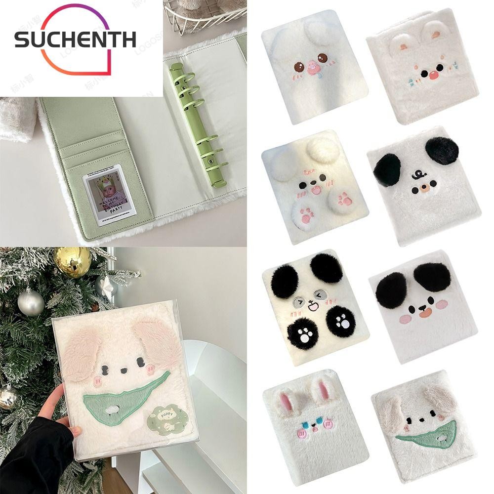 Suchenth อัลบั้มภาพตุ๊กตา, ที่ใส่การ์ดรูปถ่าย Kawaii, อุปกรณ์เครื่องเขียนแฟ้มการ์ตูน A5 อัลบั้มเครื่องเขียนโรงเรียน