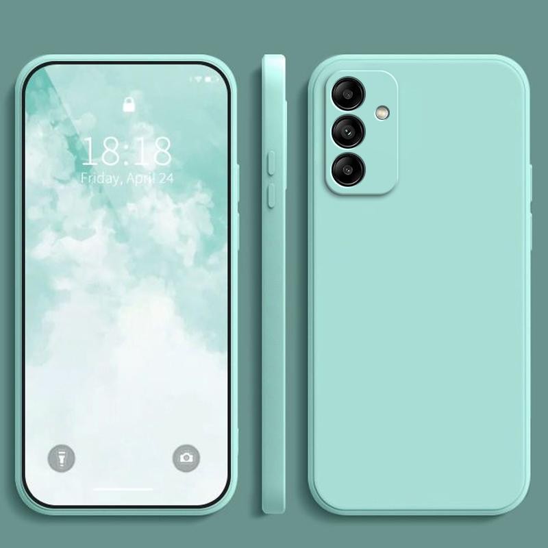เคส Samsung A16/A15/A14/A55/A35/A54 5G ซิลิโคนเหลวสีทึบ นิ่ม เคสโทรศัพท์ YT - รูปที่ 6