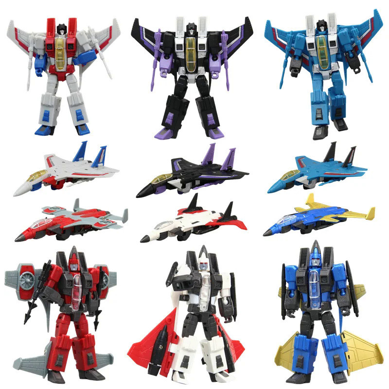 Transformation Armada Robot Toy Thrust Starscream Perceptor Aircraft Small Scale Cartoon Flight Team