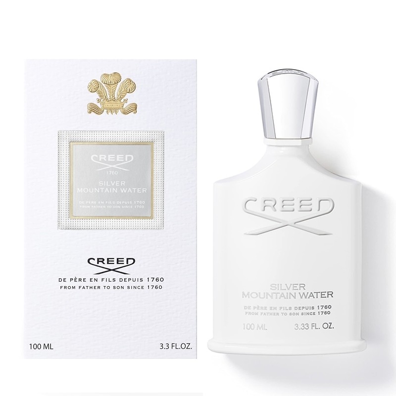 ♦️ของแท้·พร้อมส่ง·ถูก♦️Creed Aventus /Creed Silver Mountain Water EDP 100ML น้ำหอมที่เป็นกลาง