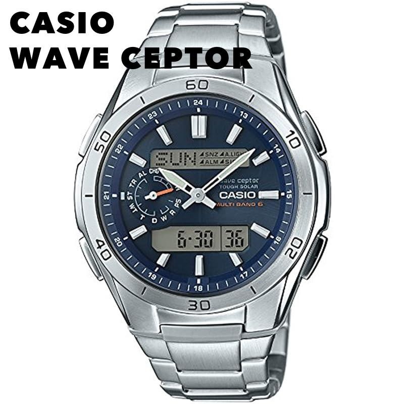 【CASIO WAVE CEPTOR】Casio] Wave Ceptor Wave Ceptor [Genuine Japan] Radio Wave Solar WVA-M650D-2AJF Me