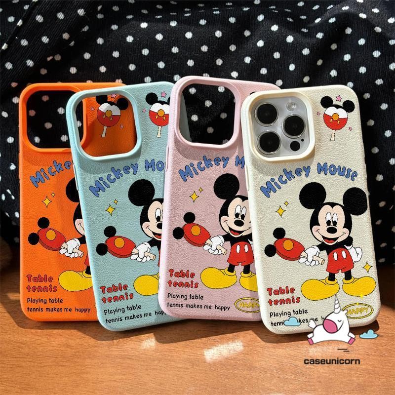 เทรนด์การ์ตูนยี่ห้อมิกกี้เมาส์ตลกgraffiti Retroแท็กสําหรับIPhone 13 16 14 15 12 11 Pro Max X XR XS Max 16 15 14 Plusหนังหรูหราผิวรู้สึกนุ่มกรณี