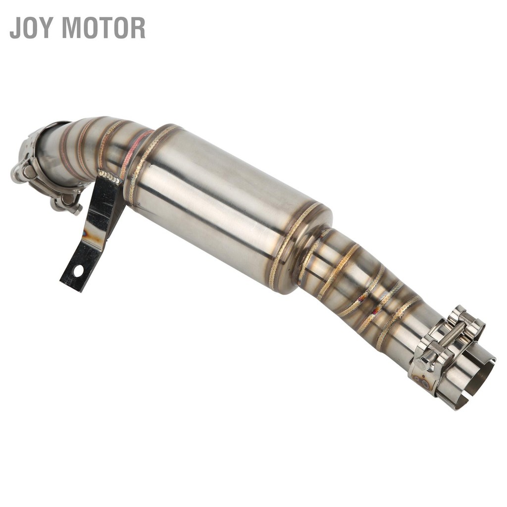 JOY Motor รถจักรยานยนต์ท่อไอเสียกลาง Link ท่อสแตนเลสสำหรับ Benelli Leoncino 500 BJ500