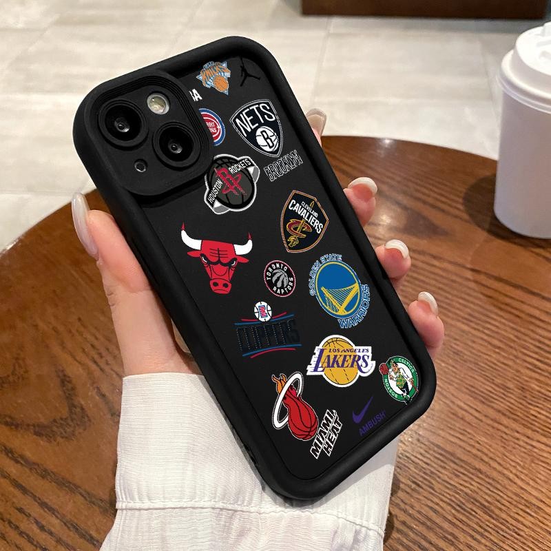 เหมาะสำหรับ IPhone XR X XS Max 6 6S 6Plus Plus 7 8 SE 2020 2022 กรณีโทรศัพท์มือถือ Simple NBA
