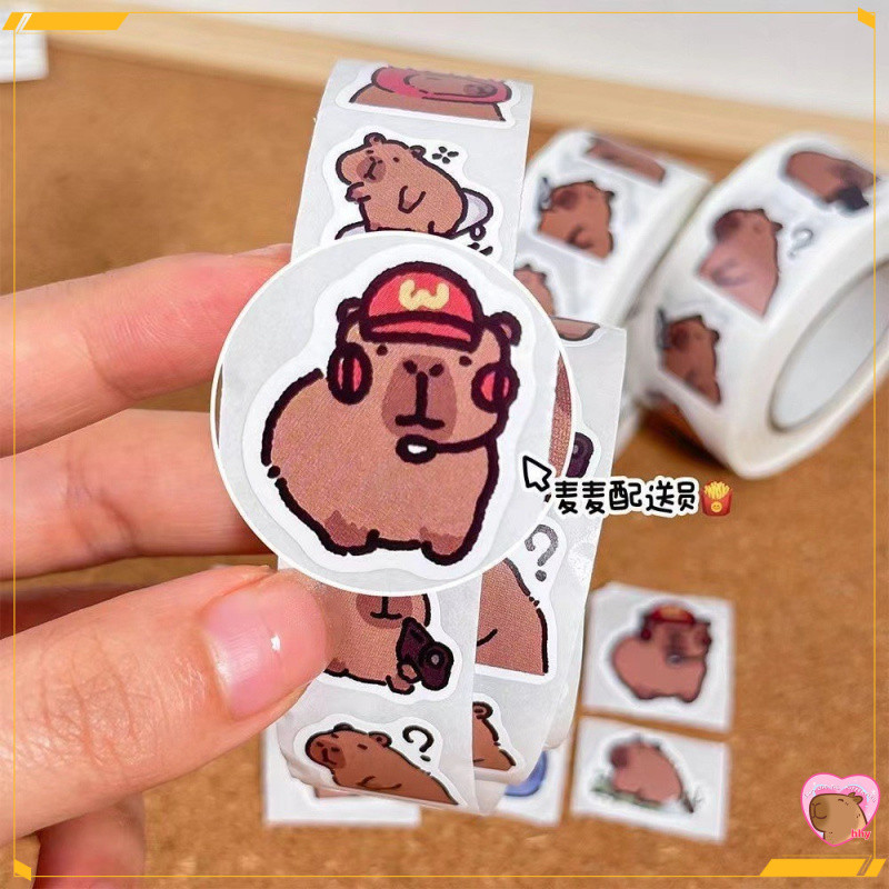 จุด Sanrio Kapi Balabalu สติ๊กเกอร์ Hello Kitty สติ๊กเกอร์น่ารักคาปิบาราคิงสติ๊กเกอร์ติดซองสติ๊กเกอร์ติดเคสมือถือสติ๊กเกอร์คู่มือสติ๊กเกอร์เด็ก