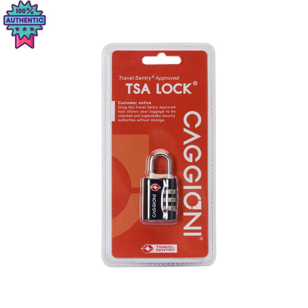 bbag shop : Caggioni กุญแจล็อครหัสสำหรักระเป๋าเดินทาง ระ TSA C3001
