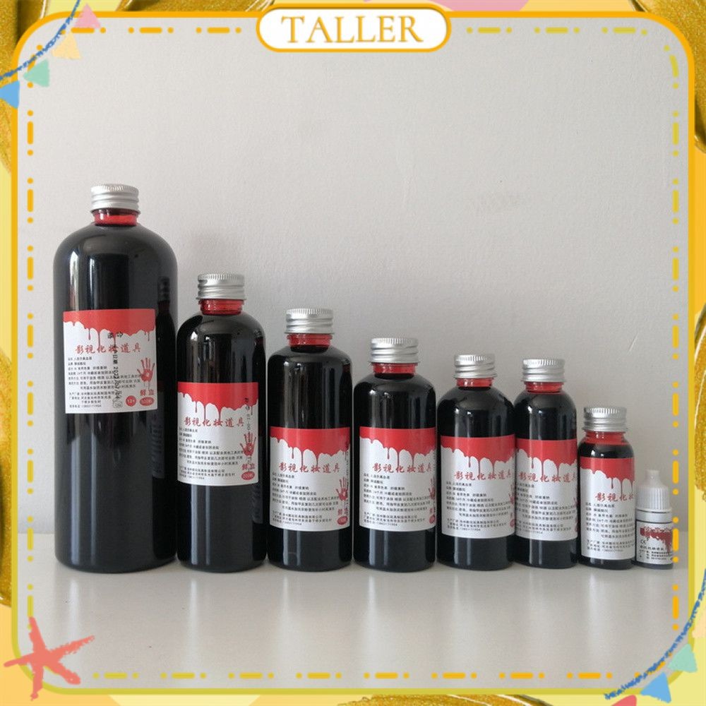 พร้อมส่ง ของตกแต่งวันฮาโลวีน สยองขวัญ แต่งหน้า แคปซูลเลือด ของตกแต่งวันฮาโลวีนสุดสยองขวัญ เลือดปลอม ชุดฮาโลวีนสุดหลอน ของตกแต่งงานปาร์ตี้ฮาโลวีนสุดสมจริง Crazy TALLER