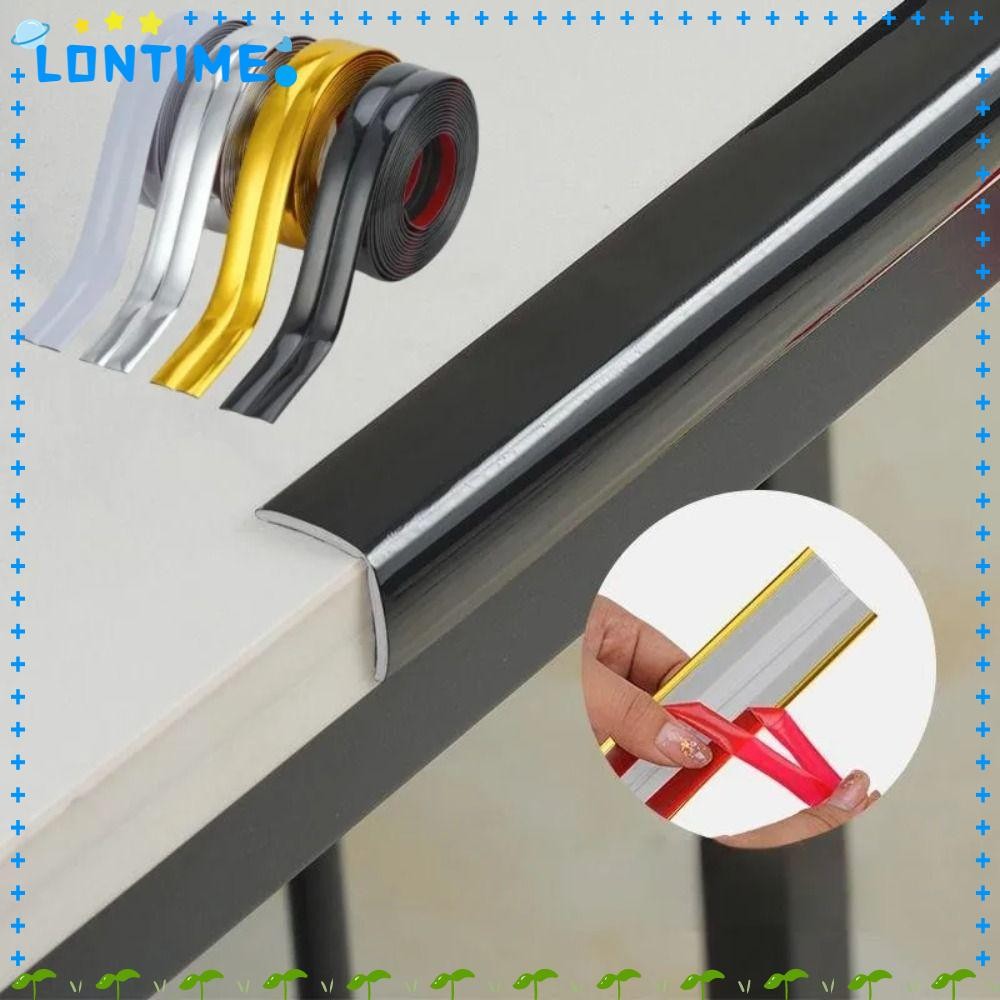 Lontime เทปตกแต่งกาวในตัว, ยืดหยุ่นกันฝุ่นมุม Moulding Trim เทป, Guard Edge ตู้เสื้อผ้าย้ายประตูตะเข็บกันน้ํา Anti-collision แถบปิดผนึก