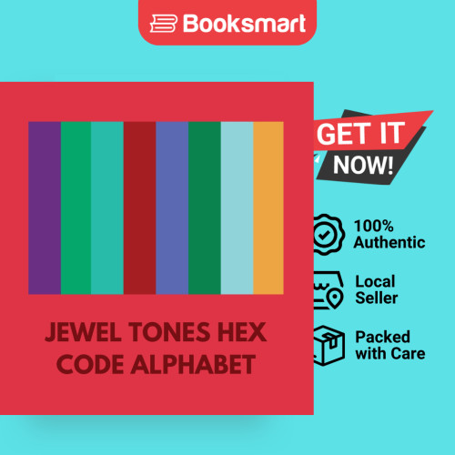 JEWEL TONES HEX CODE ALPHABET - ปกอ่อน - อังกฤษ - 9798868986352